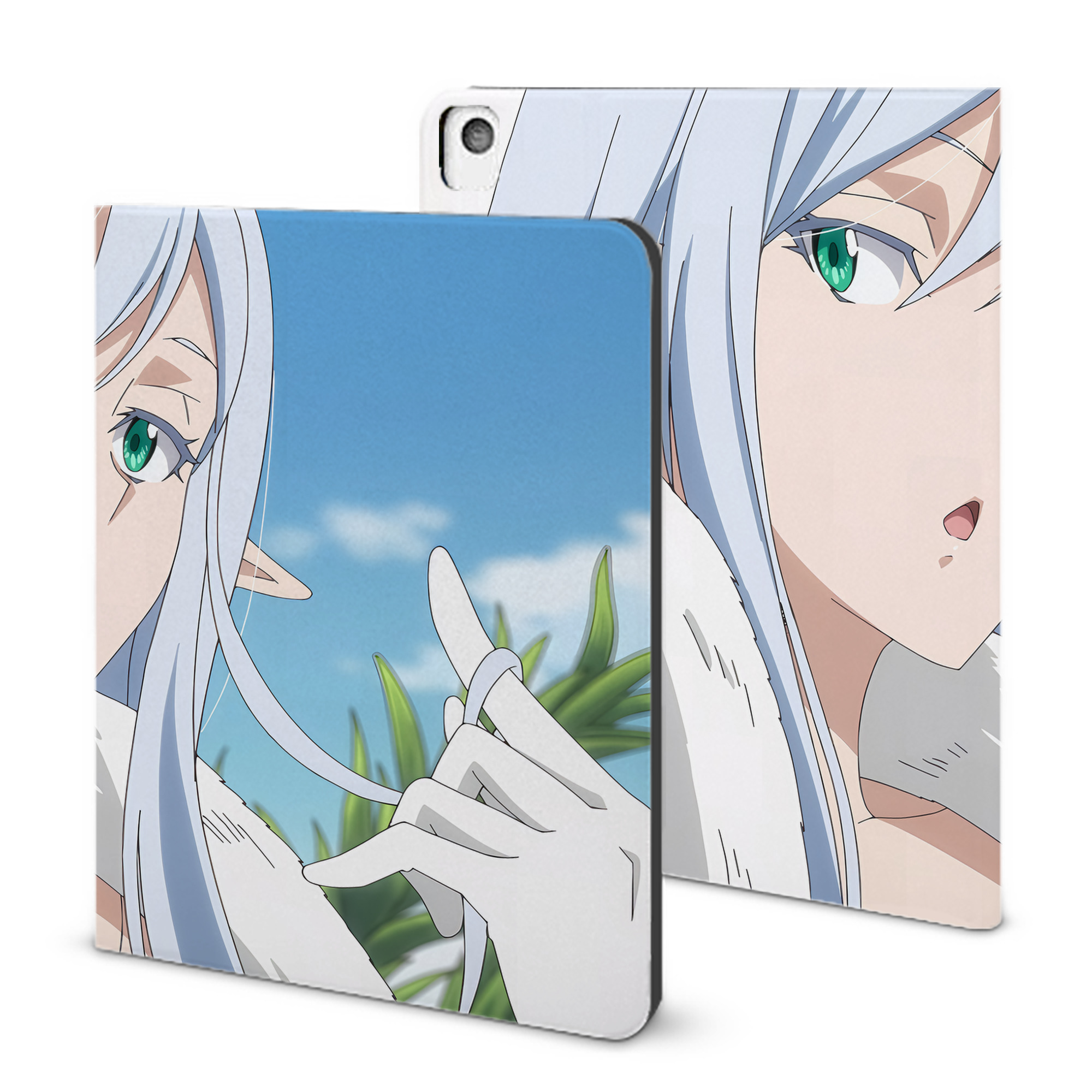（画像用） 転スラ Regarding Reincarnated to Slime IPadケース ペンホルダー付き ブックスタイルデザイン